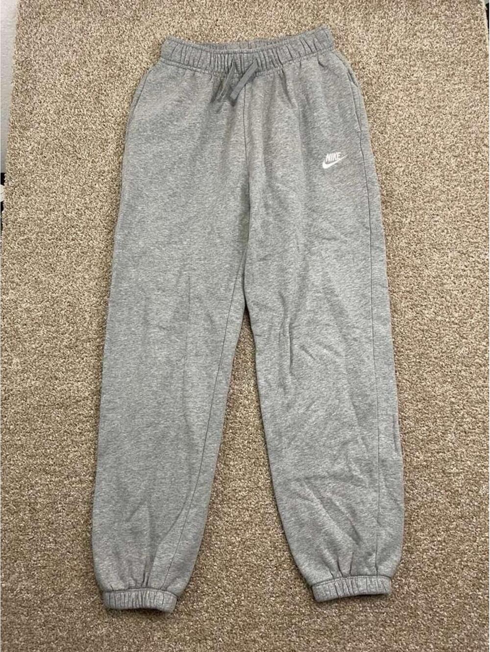 Nike Women's XS Oversized Fit High Rise Full Length Sweatpants Green (MSRP $70)